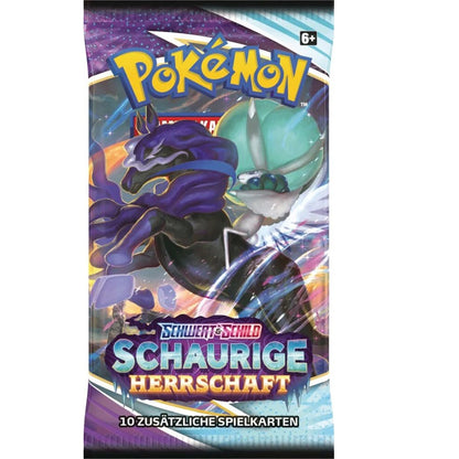 Schaurige Herrschaft Boosterpack – Pokémon Schwert & Schild TCG (Deutsch)
