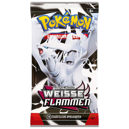 Boosterpack Pokémon Karmesin & Purpur – Weiße Flamme & Schwarze Blitze (Deutsch)