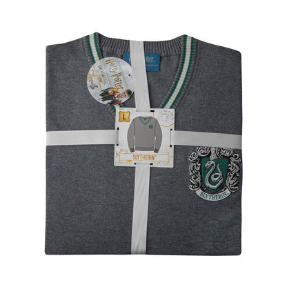Slytherin Strickpullover – Magischer Stil für Ehrgeizige
