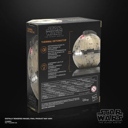Star Wars Episode VI Black Series Elektronischer Thermaldetonator – 1:1 Replik