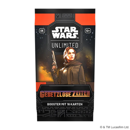 Star Wars: Unlimited – Gesetzlose Zeiten Booster (DE)