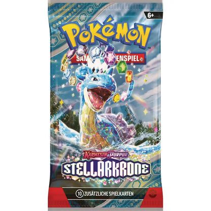 Stellarkrone Boosterpack – Pokémon Karmesin & Purpur TCG (Deutsch)