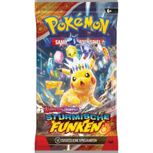 Stürmische Funken Boosterpack – Pokémon Karmesin & Purpur TCG (DE)
