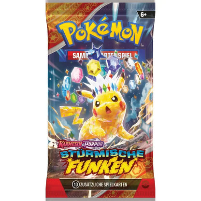 Stürmische Funken Boosterpack – Pokémon Karmesin & Purpur TCG (DE)
