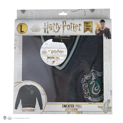 Slytherin Strickpullover – Magischer Stil für Ehrgeizige