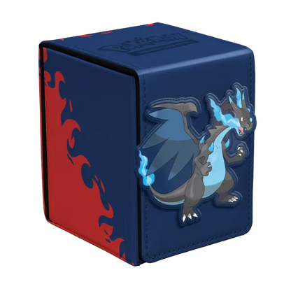Ultra Pro Mega Charizard X Alcove Flip Deck Box – Pokémon Sammelkarten-Zubehör