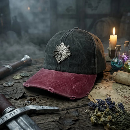 Vintage The Witcher 3 Baseball-Cap – Offiziell & Hochwertig