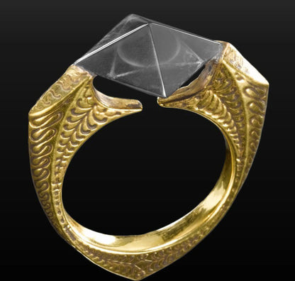 Voldemorts Horkrux-Ring als Replik – Dunkle Magie im edlen Display