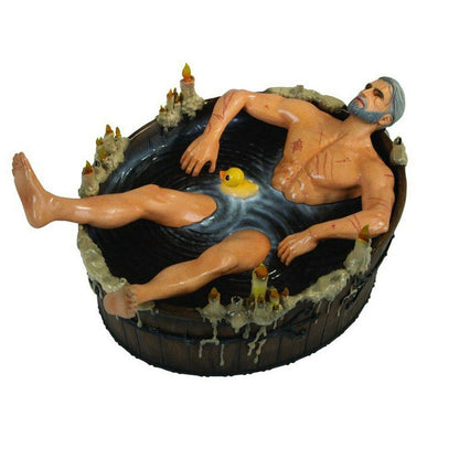 Geralt in der Badewanne Statue – The Witcher 3