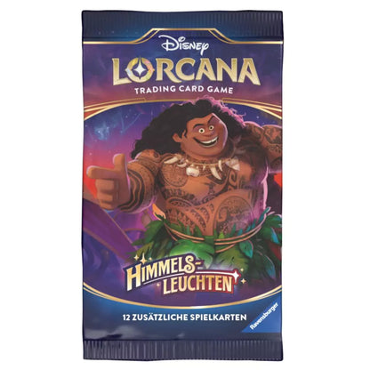 Himmelsleuchten Boosterpack – Disney Lorcana TCG (Deutsch)