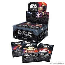 Star Wars: Unlimited – Asche des Imperiums Booster-Display (DE)