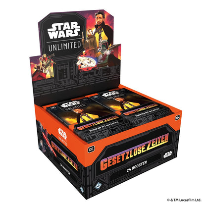 Star Wars: Unlimited – Gesetzlose Zeiten Booster-Display (DE)