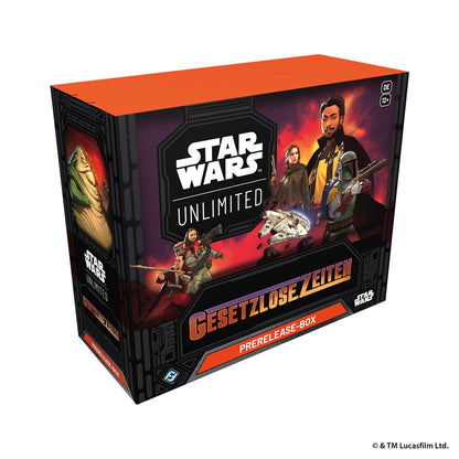 Star Wars: Unlimited – Gesetzlose Zeiten Prerelease-Box (DE)