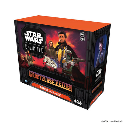 Star Wars: Unlimited – Gesetzlose Zeiten Prerelease-Box (DE)