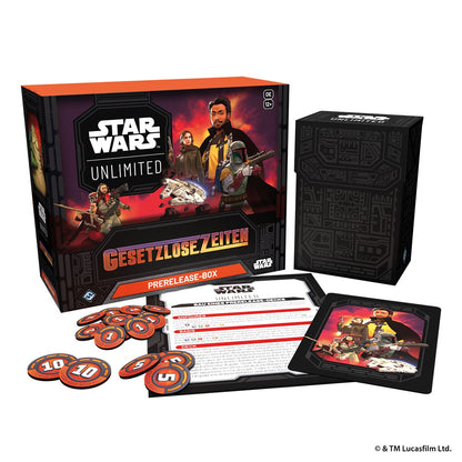 Star Wars: Unlimited – Gesetzlose Zeiten Prerelease-Box (DE)