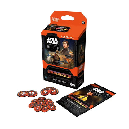Star Wars: Unlimited – Gesetzlose Zeiten Spotlight-Deck - Jabba und Leia (DE)