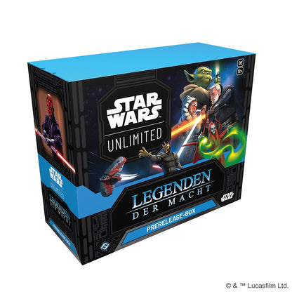 Prerelease-Box Legenden der Macht – Star Wars: Unlimited (Deutsch)
