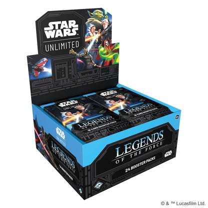 Booster-Display Legends of the Force – Star Wars: Unlimited (Englisch)