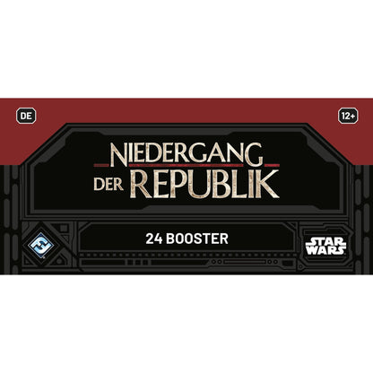 Booster-Display Niedergang der Republik – Star Wars: Unlimited (Deutsch)