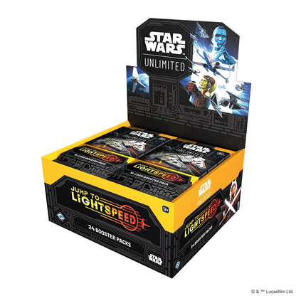 Booster-Display Jump to Lightspeed – Star Wars: Unlimited (Englisch)