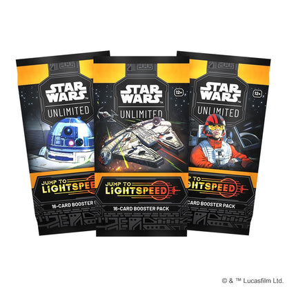 Booster-Display Jump to Lightspeed – Star Wars: Unlimited (Englisch)