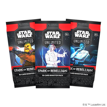 Star Wars: Unlimited – Spark of Rebellion Booster-Display (EN)
