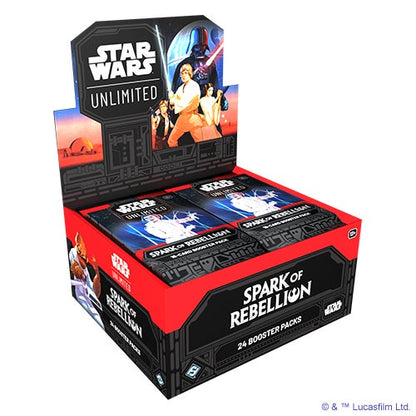 Star Wars: Unlimited – Spark of Rebellion Booster-Display (EN)