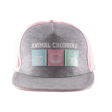 Animal Crossing Snapback Cap in Pastell mit Tierzeichen