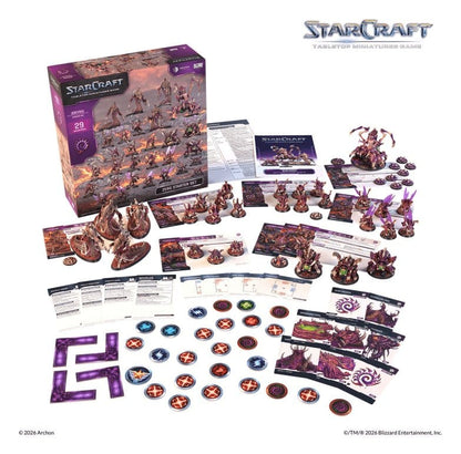 Starter Set: Zerg - StarCraft: The Miniatures Game - Tabletop