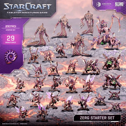 Starter Set: Zerg - StarCraft: The Miniatures Game - Tabletop