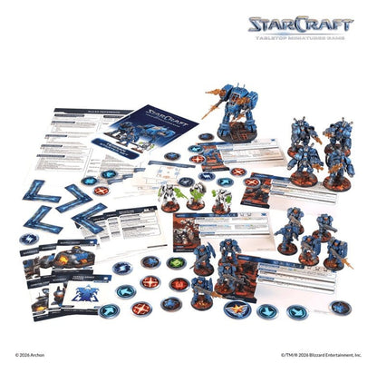 StarCraft TMG Starterset: Terraner - StarCraft: The Miniatures Game