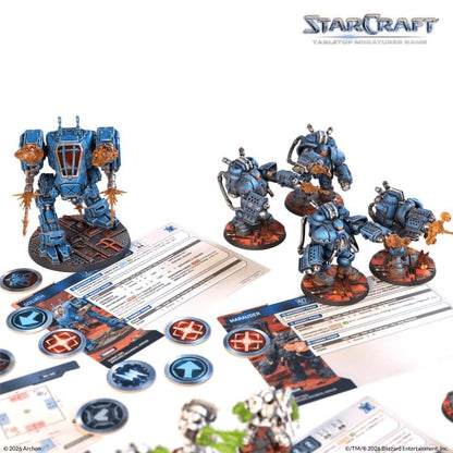 StarCraft TMG Starterset: Terraner - StarCraft: The Miniatures Game