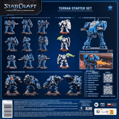 StarCraft TMG Starterset: Terraner - StarCraft: The Miniatures Game