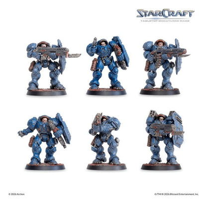 StarCraft TMG Starterset: Terraner - StarCraft: The Miniatures Game