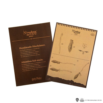 Nimbus 2000 Junior 1:1 Replik (86 cm) Besen mit Ständer – Harry Potter