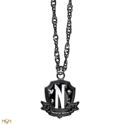 Magische Nevermore Academy Halskette – Stilvoll und Geheimnisvoll