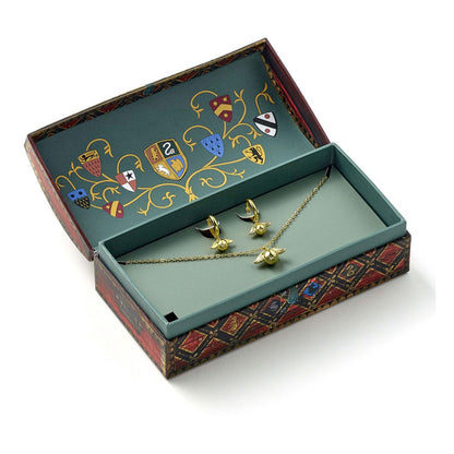 Harry Potter Quidditch Golden Snitch Jewelry Set