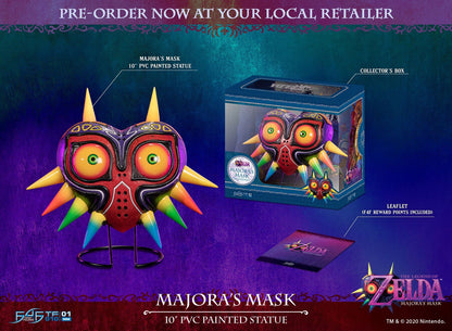 Zelda Majora's Mask as a Mega Collectible Statue