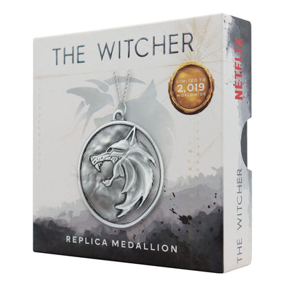 The Witcher Geralt Medaillon Kette 1:1 Replik (limitiert)