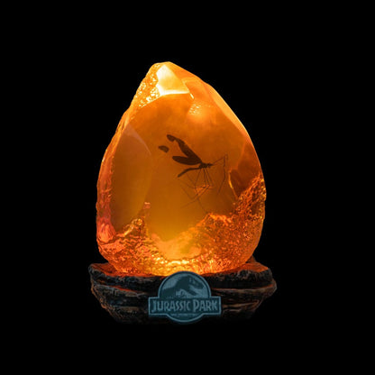 Die ultimative Jurassic Park Bernstein Lampe direkt aus der Urzeit!
