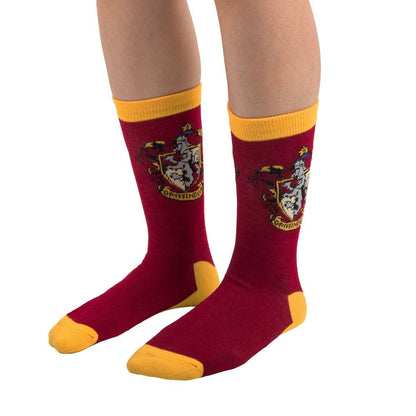 Harry Potter Gryffindor Socks Set – 3-Pack for Fans ❤✨