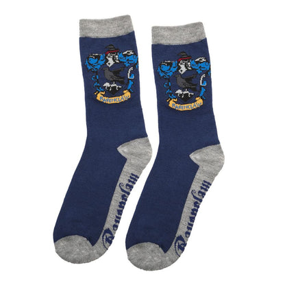 Ravenclaw 3-Pack Socks – Magical Footwear 💙✨