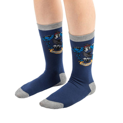 Ravenclaw 3-Pack Socks – Magical Footwear 💙✨