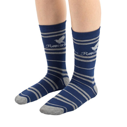 Ravenclaw 3-Pack Socks – Magical Footwear 💙✨