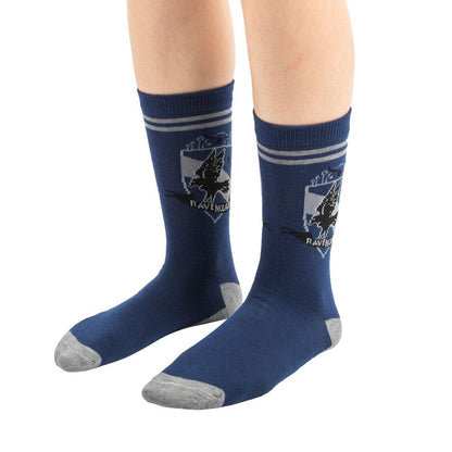 Ravenclaw 3-Pack Socks – Magical Footwear 💙✨
