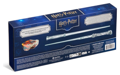 Harry Potter 25 Jahre Zauberstab-Set mit Stein der Weisen