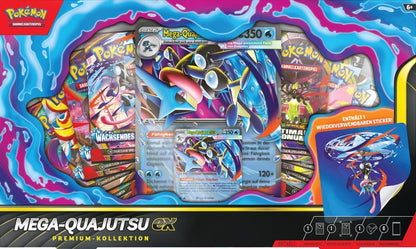 Mega Quajutsu-ex Premium-Kollektion (Deutsch) – 8 Booster Pokémon TCG