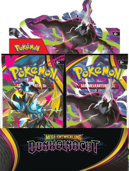 Pokémon TCG Mega-Entwicklung: Dunkelnacht Booster Display (DE)