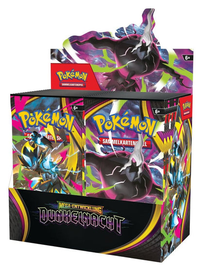 Pokémon TCG Mega-Entwicklung: Dunkelnacht Booster Display (DE)
