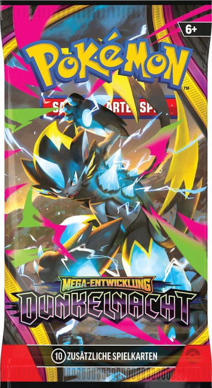 Pokémon TCG Megaewolucje: Mroczne Uniesienie – Booster (DE)